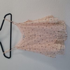 Lauren Conrad Spaghetti Strap Blouse (S)